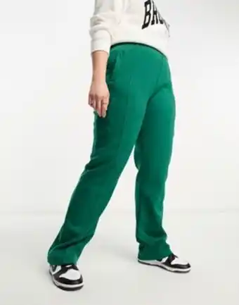 Il sarto plus wide leg cargo trousers in green