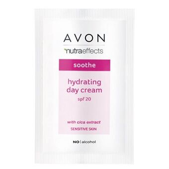 AVON Nutraeffects soothe hydrating day cream sachet 2ml offer