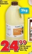 Shoprite Crystal valley full cream maas-2kg offer