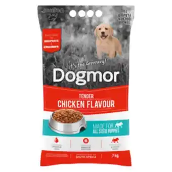 Shoprite Dogmor tender chicken flavoured puppy food 7kg offer