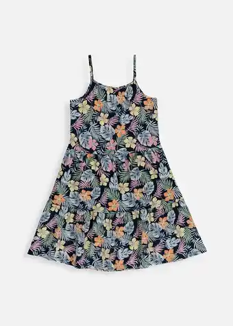 Tiered cotton dress