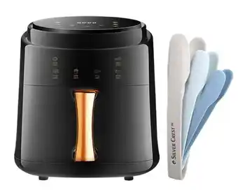 Silver crest 8l digital air fryer with nesting tongs set