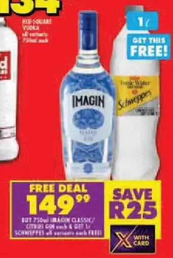 Shoprite Buy 250ml Imagin Classic/Citrus offer