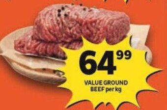 Shoprite Value Ground Beef per kg offer