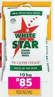 Game White Star Super Maize Meal-10kg Per Pack offer