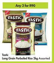 Game Tastic Long Grain Parboiled Rice (Assorted)-For Any 3 x 2kg offer