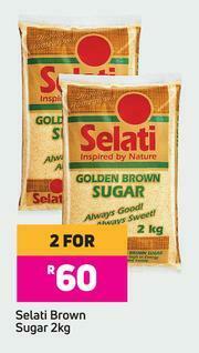 Selati Brown Sugar-For 2 x 2kg