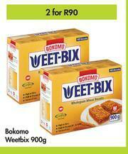 Game Bokomo Weetbix-For 2 x 900g offer