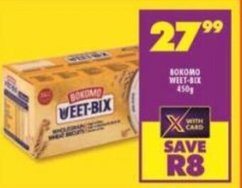 Shoprite Bokomo Weet-Bix 450g offer