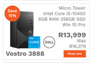 First Shop Dell Vostro 3888 offer