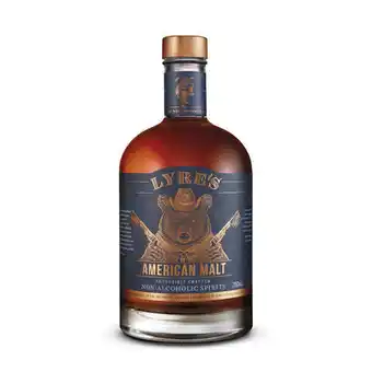 Lyres american malt non alcoholic 700ml