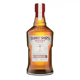 Three ships 11yr single malt cask finish 750ml
