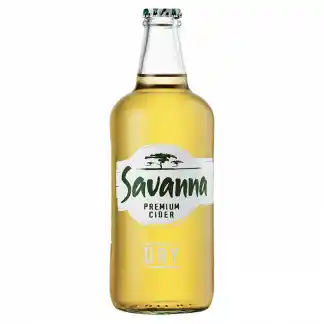 Prestons Savanna dry premium cider non-returnable bottle (12x 500ml) offer