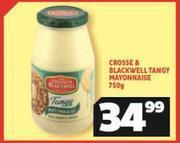 Usave Crosse & blackwell tangy mayonnaise-750g offer