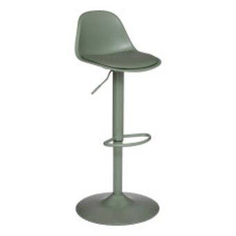 Aiko green adjustable bar chair