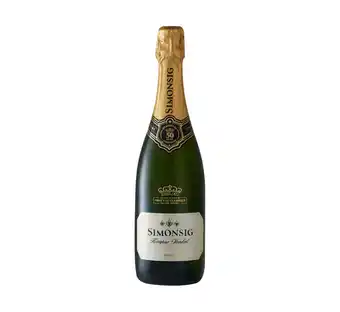 Simonsig kaapse vonkel brut (1 x 750 ml)