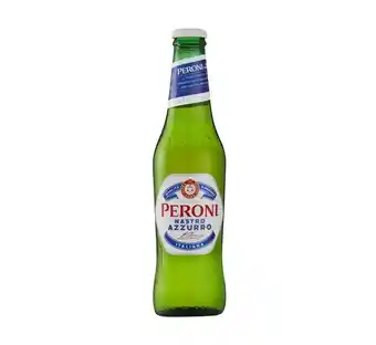 Makro’s liquor Peroni nastro azzurro nrb (24 x 330ml) offer