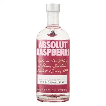 Pick n Pay Liquor Absolut raspberri vodka 750ml offer