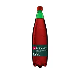 Makro’s liquor Grapetiser sparkling fruit juice () offer