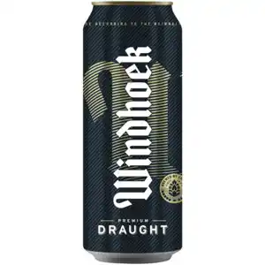 Shoprite Liquor Windhoek premium draught beer can 440ml offer