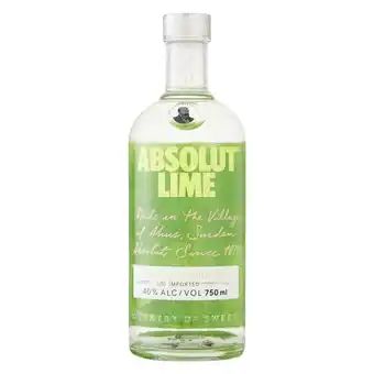 Pick n Pay Liquor Absolut vodka lime 750ml offer