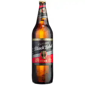 Shoprite Liquor Carling black label beer bottle 1l offer