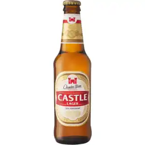 Shoprite Liquor Castle lager beer bottle 340ml offer