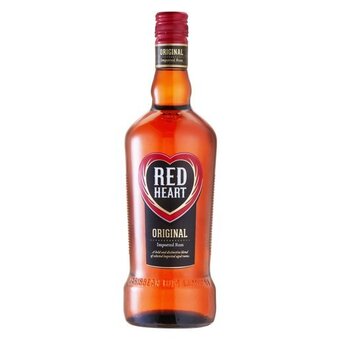 Red heart original caribbean rum 750ml