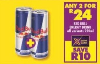 Shoprite Red Bull Energy Drink 250ml offer