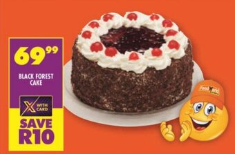 Shoprite Black Forest Cake offer