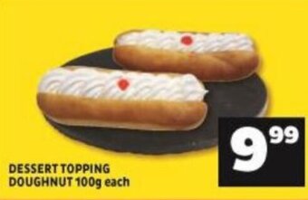 Shoprite Dessert Topping Doughnut 100g each offer