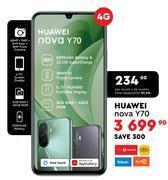 Huawei nova y70 smartphone