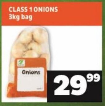 Shoprite Class 1 Onions 3kg bag offer