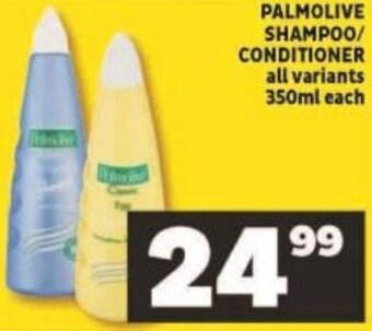 Shoprite Palmolive Shampoo/Conditioner 350ml each offer