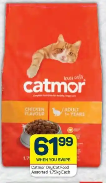 Pick n Pay Catmor DryCat Food Assorted 1.75kg each offer