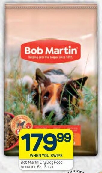 Pick n Pay Bob Martin Dry Dog Food Assorted 6kg each offer