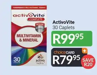 The Local Choice Pharmacy ActivoVite 30 Caplets offer