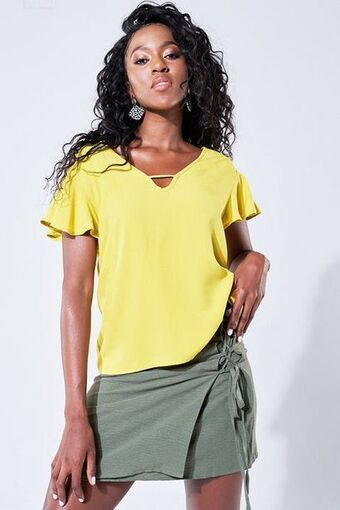 Rage V-neck blouse offer