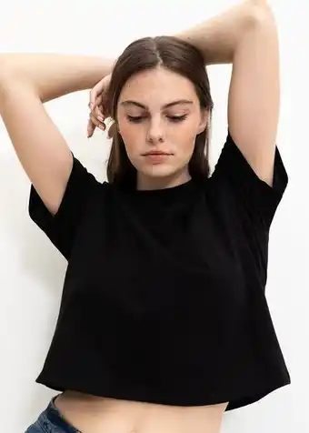 Woolworths Staynew cotton crop top offer