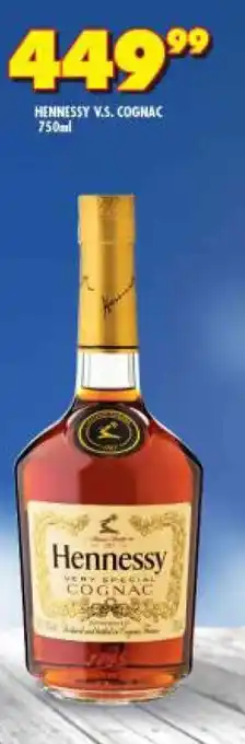 Shoprite Liquor Hennesy V.S. Cognac 750ml offer