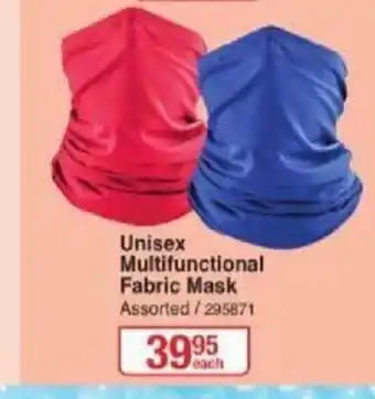 Unisex Multifunctional Fabric Mask Assorted / 295871