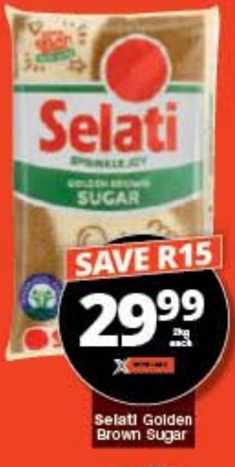 Checkers Selati Golden Brown Sugar offer