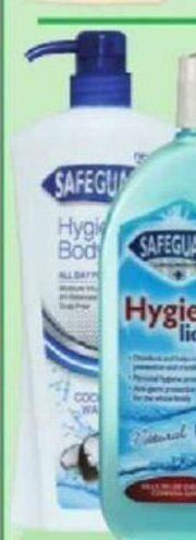 Dis-Chem Safeguard Hygienic Bodywash 750ml / Assorted offer