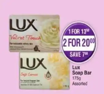 Dis-Chem Lux Soap bar 175g Assorted offer