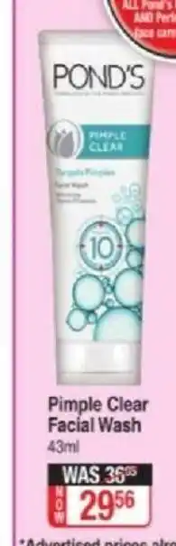 Dis-Chem Pimple Clear Facial Wash 43ml offer