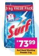 Game Surf hand washing powder-3kg offer
