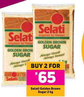 Game Selati golden brown sugar-for 2 x 2kg offer