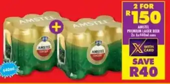 Shoprite Liquor Amstel Premium Lager Beer offer