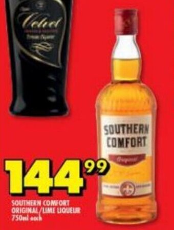 Shoprite Liquor Southern Comfort Original/Lime Liqueur 750ml each offer