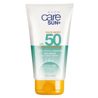 Avon care sun face + body pure & sensitive sun cream spf 50 150ml